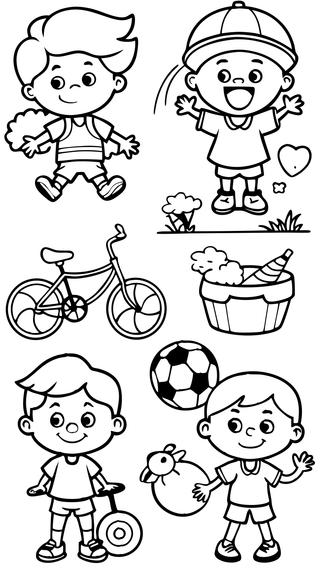 activity coloring pages